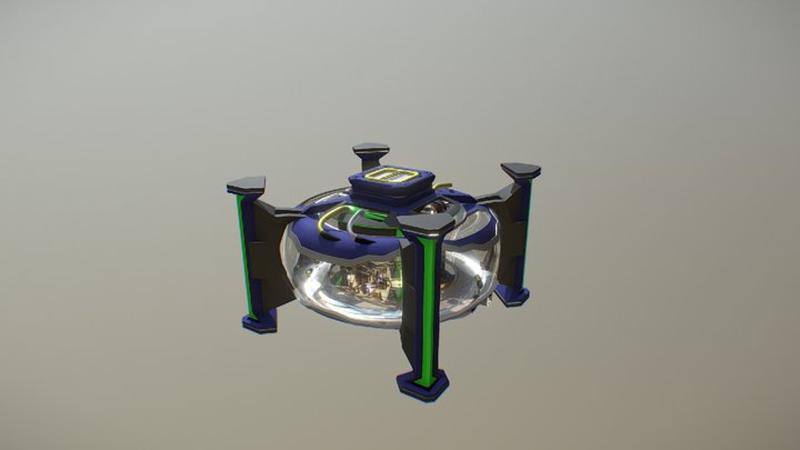 Fusion Reactor 3D Model