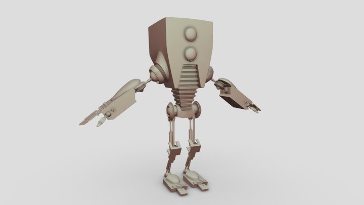 CreatureBox Bot 3D Model