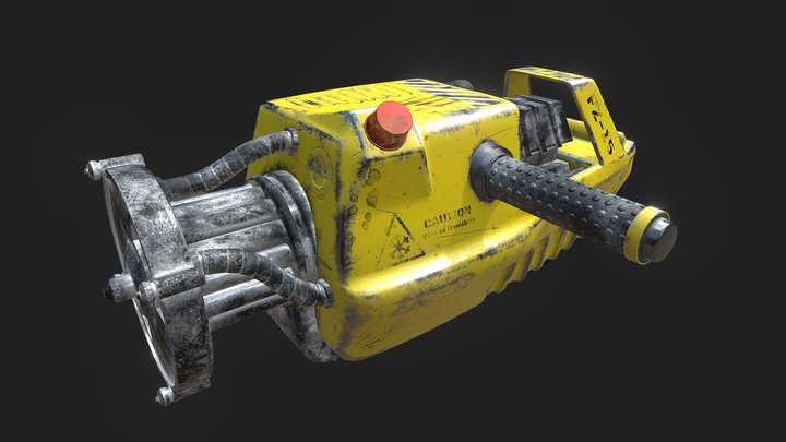 Freezethrower 3D Model