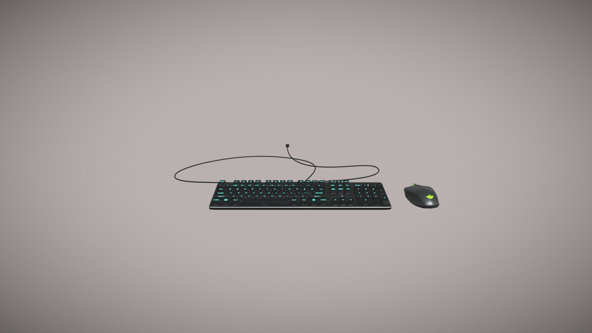 Keyboard and PC Mouse