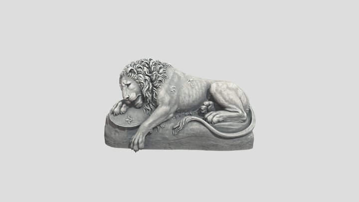 Lucerne Lion – Modello 3D gratuito STL
