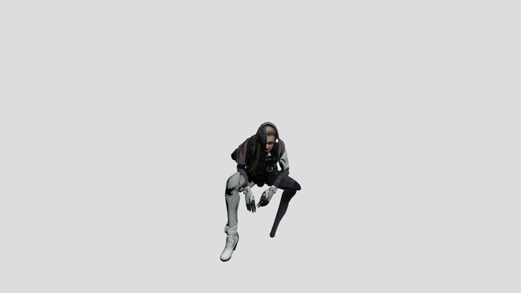 Sitting Laughing