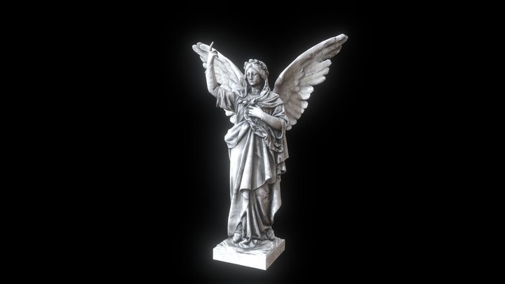 Angel (old marble version) 3D Model
