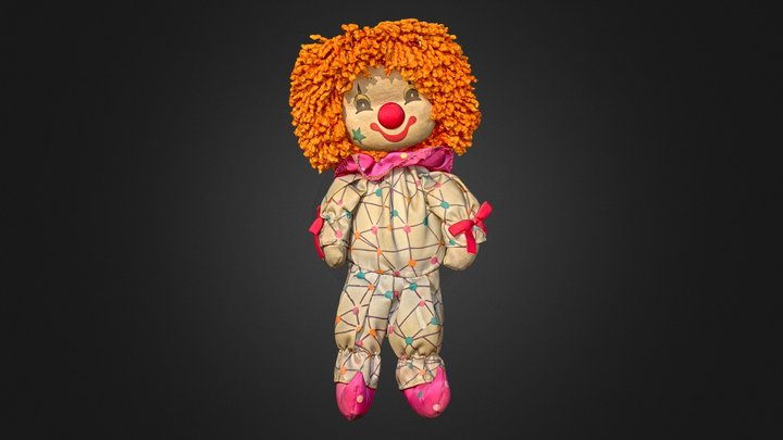 Clown Puppet - RAWscan – Kostenloses 3D-Modell STL