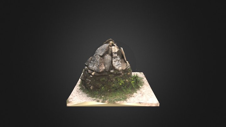 Namche-mani-stone2 3D Model