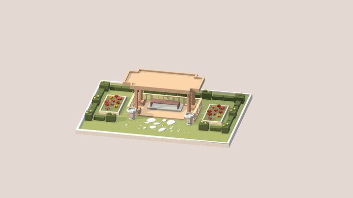 Ethnic Buildings 06 3D Model