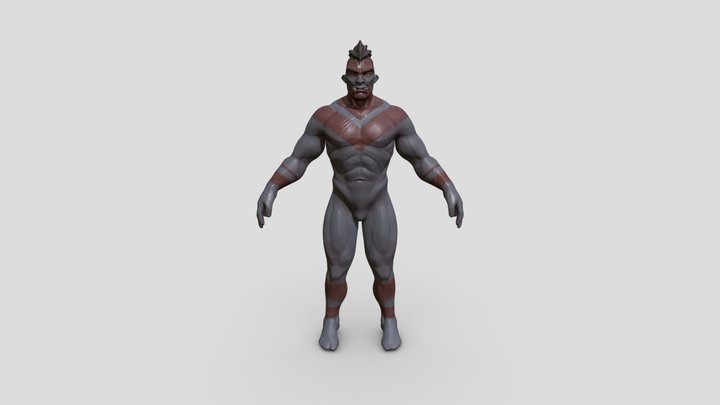 Character Model_Orc 3D Model