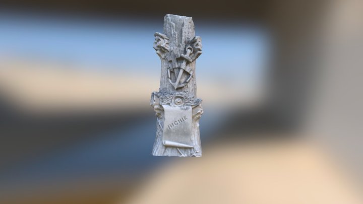 Stone Tree 3D Model