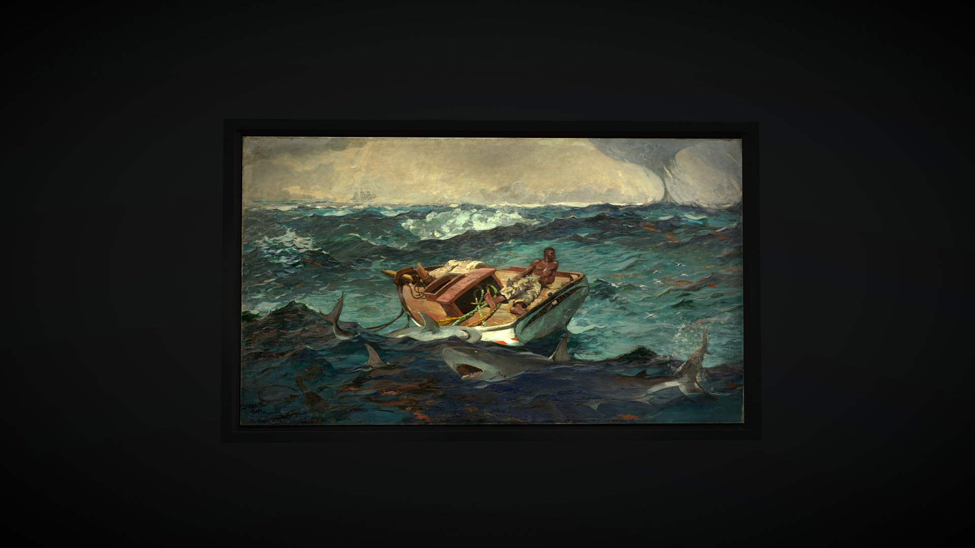 Winslow Homer The Gulf Stream 3D Model By Sfanyc 2c8d008 Sketchfab   9608525df0d344979ef6cd81c3504b6b 