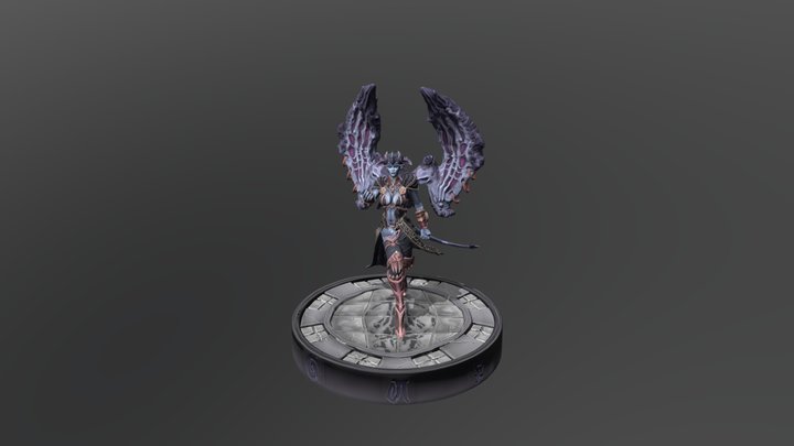 Dark Siders II: Lilith Fan Art 3D Model