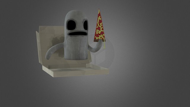 Pizzaghost 3D Model