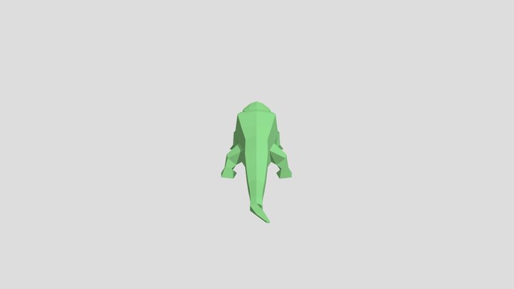 FLORIDA MAN GATOR 3D Model