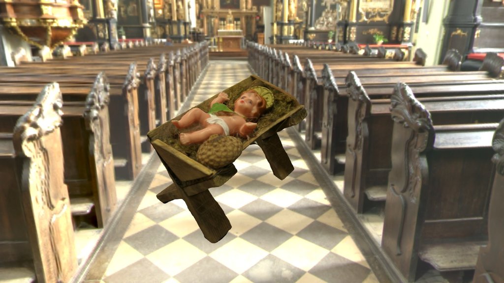 Jesus in der Krippe