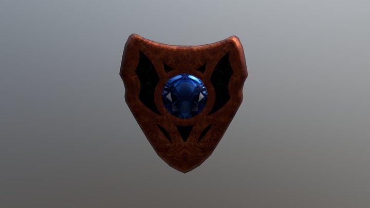 Demon Emblem 3D Model