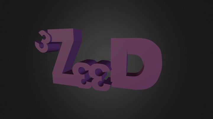 3Zeed_logo 3D Model