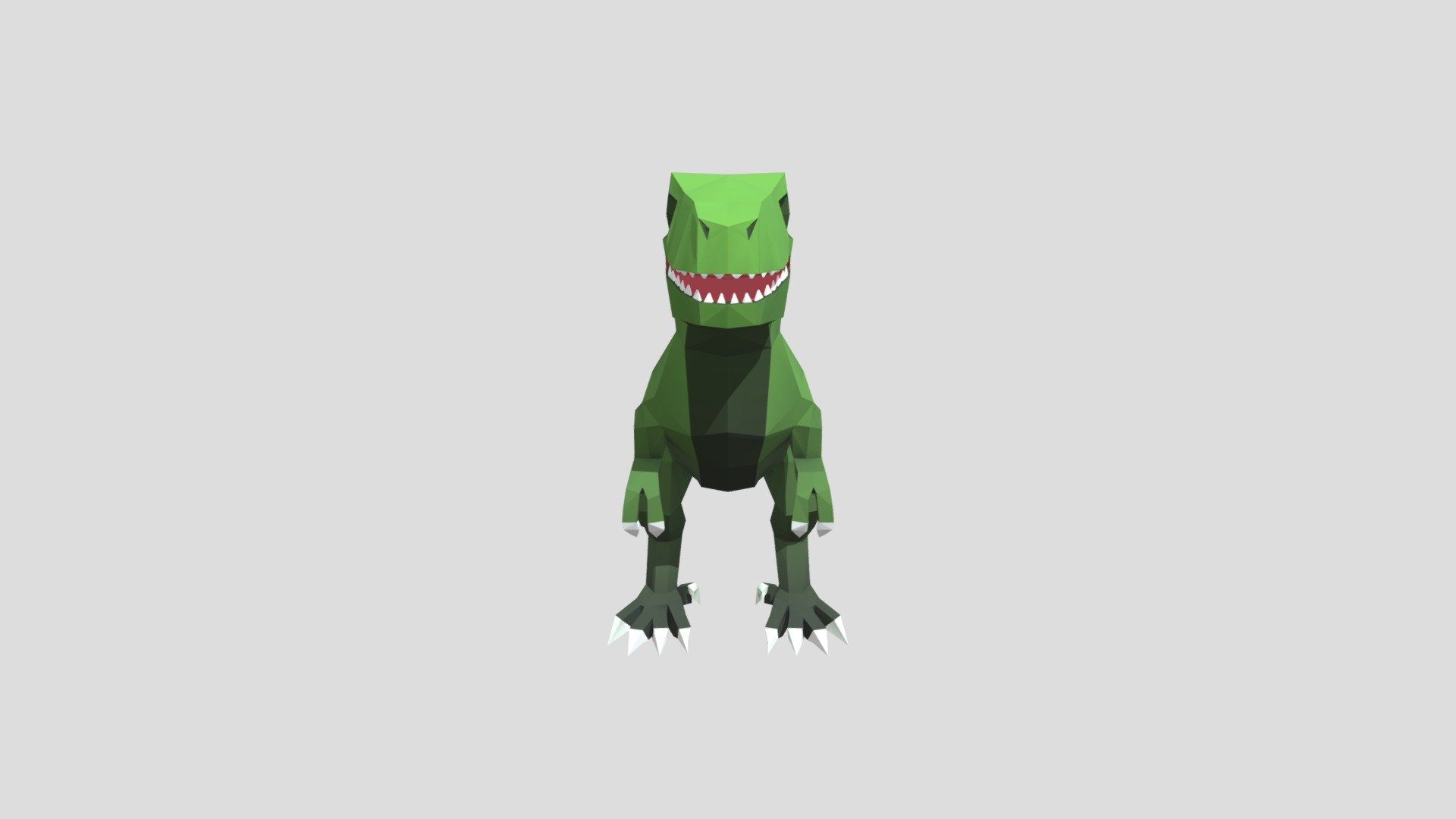 Raptor Low Poly - 3D model by silverskeys [2c91480] - Sketchfab