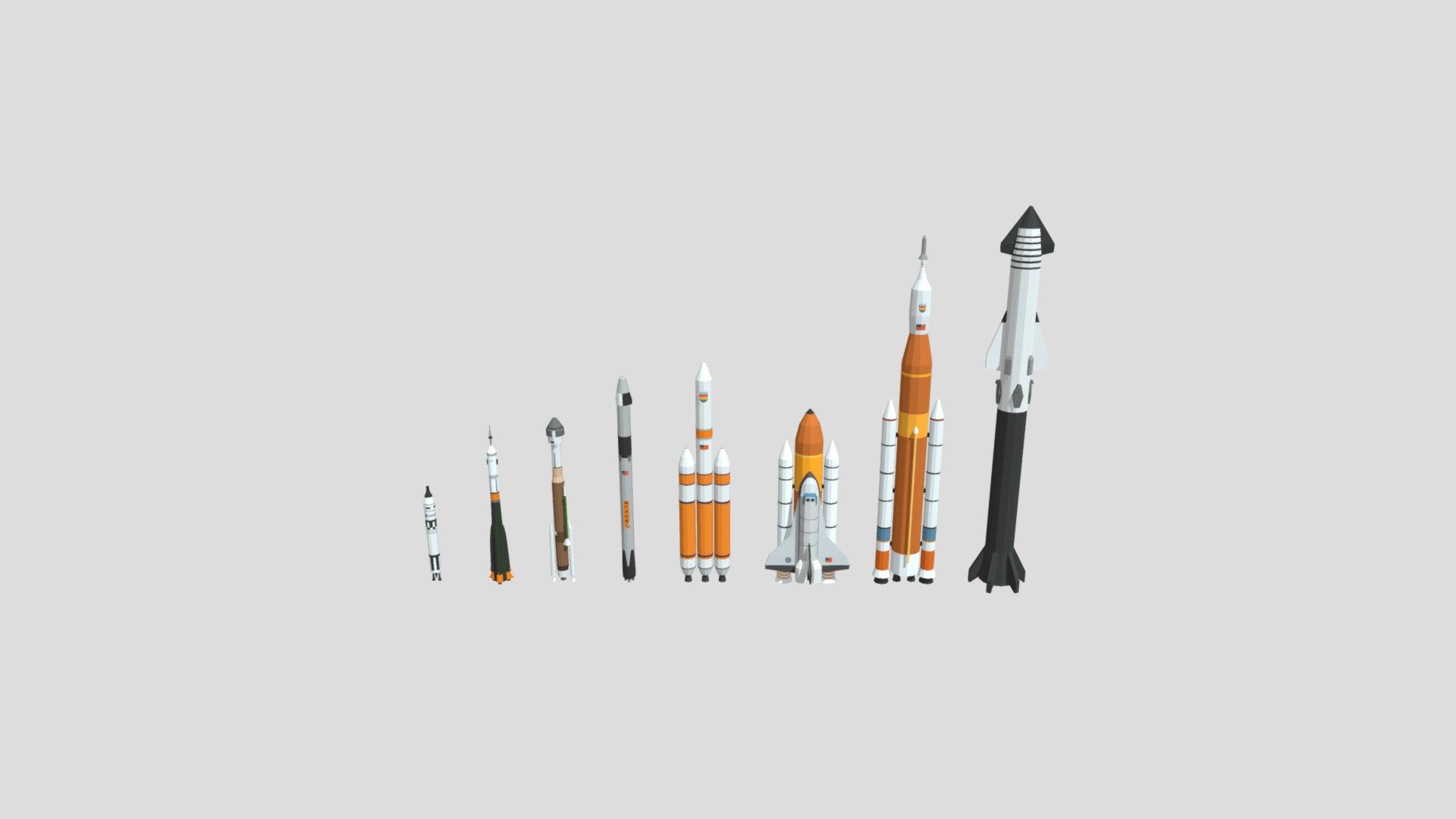 Rockets - 3D model by metirofgames [2c91c51] - Sketchfab