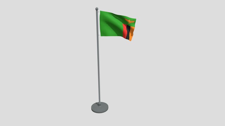 Animated Flag Of Zambia