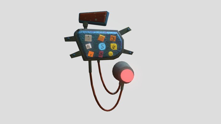 Code Panel 3D Model