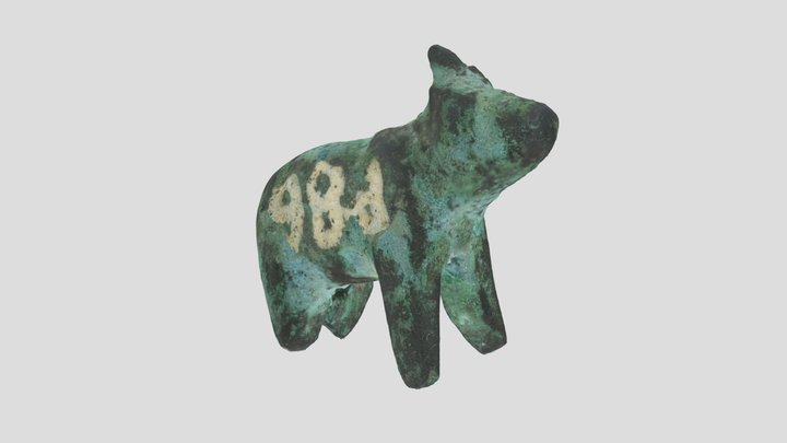 Bronze Animal (NHMW-PRAE-P86) 3D Model