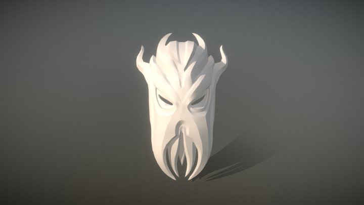 Miraak's Mask 3D Model