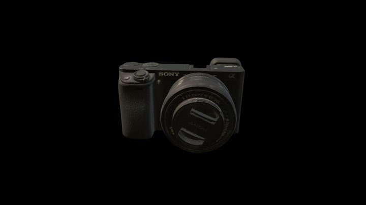 Sony a6000 3D Model