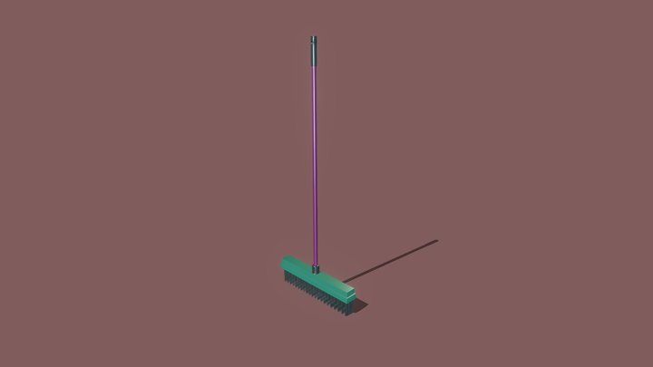 Broom 3D Model