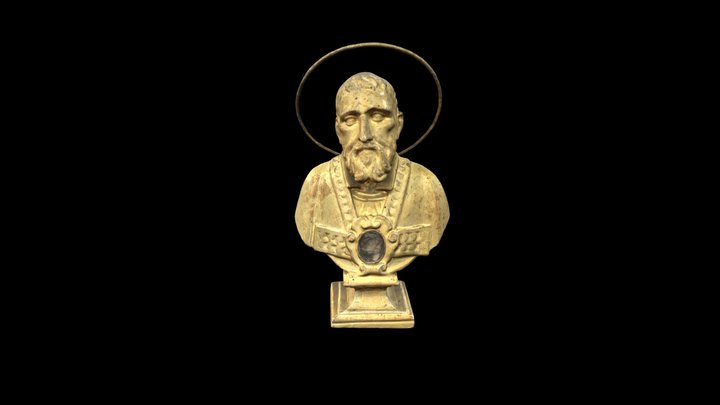(2) Busto reliquiario / Reliquary bust 3D Model