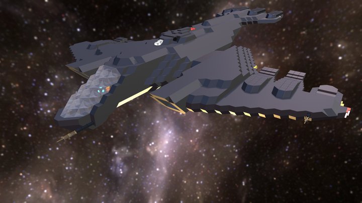 Scoot Heavy Dropship 3D Model