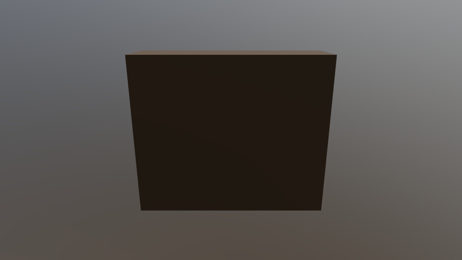 Polished Dark Oak Wood Media Cabinet