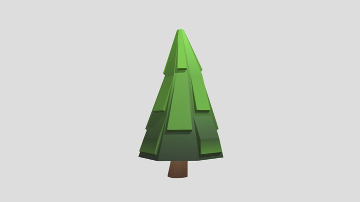 Tree 3 / Дерево (Low poly)