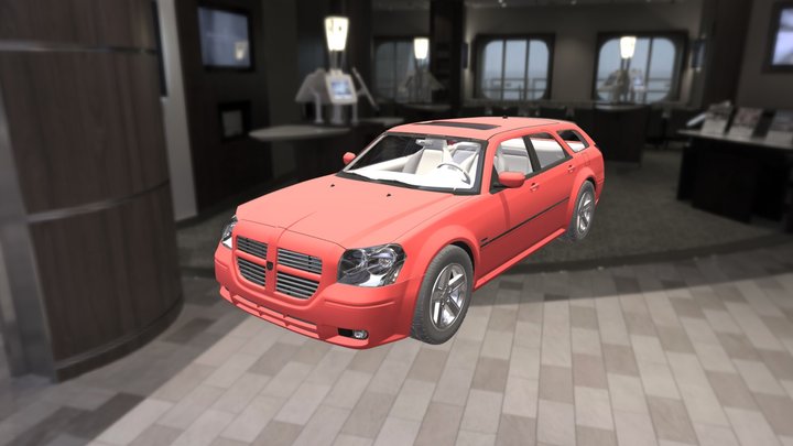 Dodge_magnum_rt 3D Model