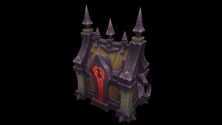 Chest - handpaint 3D Model