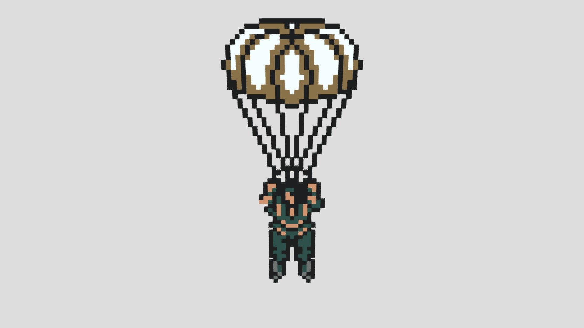MS2 MGX Solid Snake Parachute