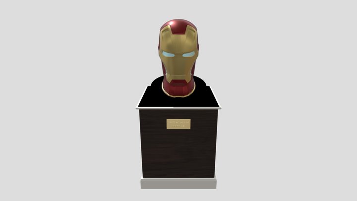 Iron Man Helmet 3D Model