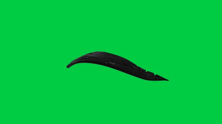 9/9 Wig01TopRightPart02 3D Model