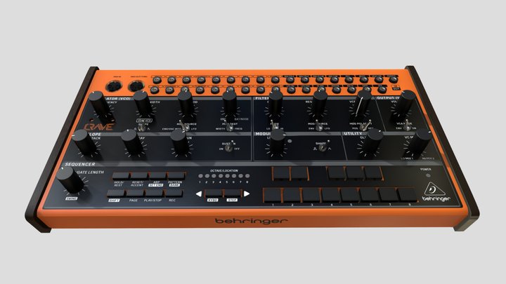 Behringer Crave 3D Model
