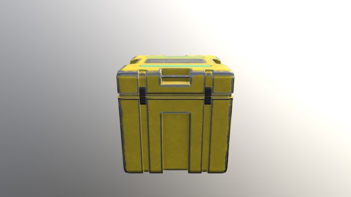 Caja molona 3D Model