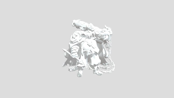 Ethereal Guardian 3D Model