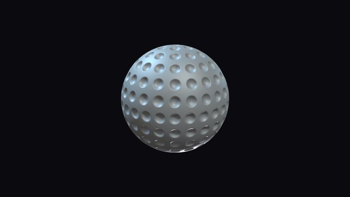 Golf Ball 3D Model