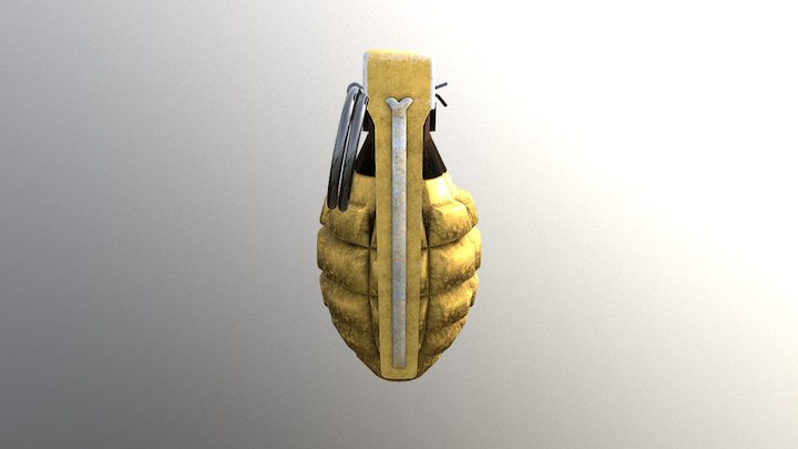 Grenade (OLD) 3D Model