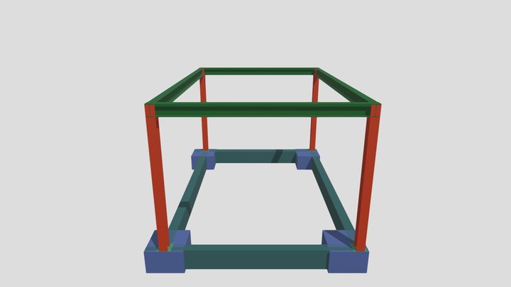 REFORÇO ESTRUTURAL - DOUGLAS 3D Model