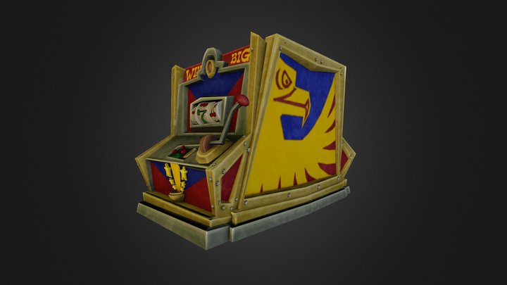 Slot Machine A (Sly Cooper: Thieves in Time) 3D Model