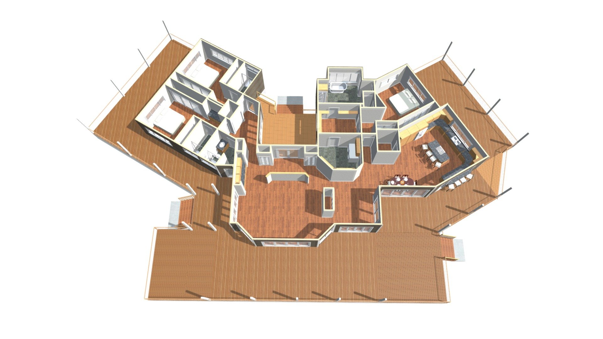 North Star - Solstice PLAN 6 FLOOR VIEW - 3D model by Pro Draft, Inc ...