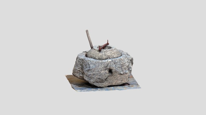 MOLINO DE MANO 3D Model