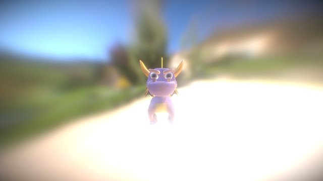 Spyro 3D Model