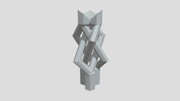 Cobra Stand Hexagon 3D Model