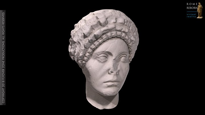 3D rendering of Roman Woman