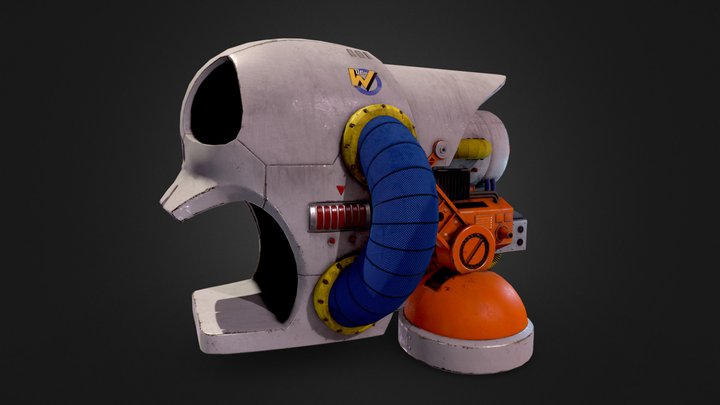 Dr Wily 3D Model