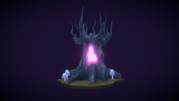 Spooky Tree 3D Model